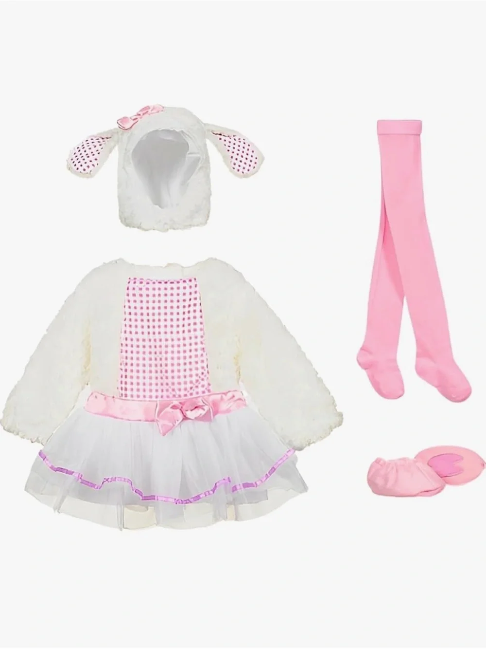 Cute Pink Lamb Costume for 18-24 Month baby girl